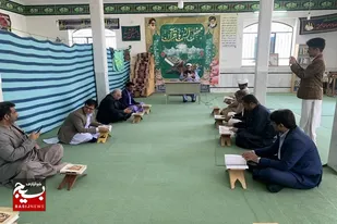 برگزاری محفل انس با قزآن کریم در تفتان