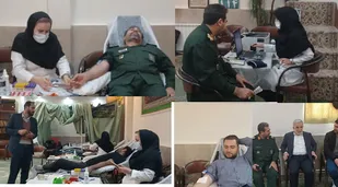 نذر خون از سوی پرسنل سپاه امیرالمومنین (ع)ناحیه شهریار
