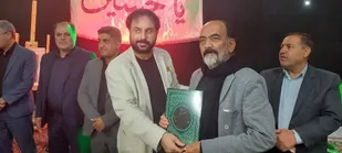 برگزاری آیین اختتامیه ششمین سوگواره تعزیه شهرستان ساوه با حضور رئیس انجمن نمایش آیینی سازمان بسیج هنرمندان کشور