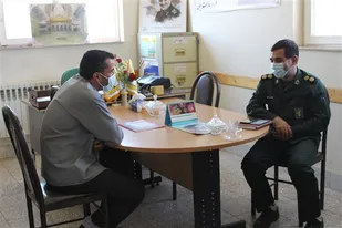 بازدید مسئول بسیج اقشار سپاه استان سمنان از بسیج دانش آموزی شاهرود