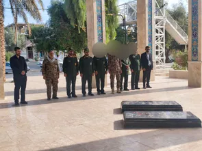 گام نخست فرمانده جدید سپاه ریگان در سنگر خدمت