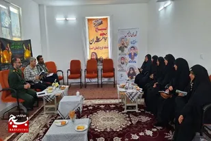 سرکشی مسئولان فرهنگی سپاه سمنان از حوزه های مقاومت سرخه