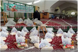 از توزیع بسته های معیشتی تا طبخ غذا گرم در سرخه