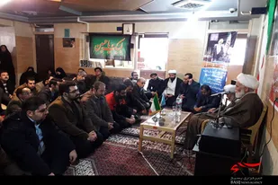 حضور امام جمعه همدان در فنی&zwnj;وحرفه&zwnj;ای استان همدان