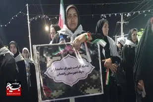 رژه اقتدار بانوان مقاوم در تجمع حماسی زاهدان