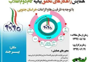 همایش راهکارهای تحقق بیانیه گام دوم انقلاب برگزار میشود
