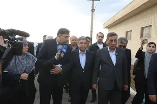 بازدید معاون رئیس جمهور از طرح توسعه تصفیه&zwnj;خانه اردبیل