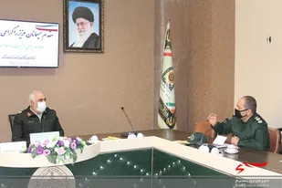 دیدار  معاون امور وابستگان سپاه حضرت جوادالائمه(ع) با فرمانده نیروی انتظامی خراسان شمالی