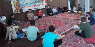 کلاس آموزش قرآن و مفاهیم در حلقه صالحین خوانسار