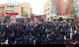 تجمع بزرگ تاسوعای حسینی در همدان برگزار شد