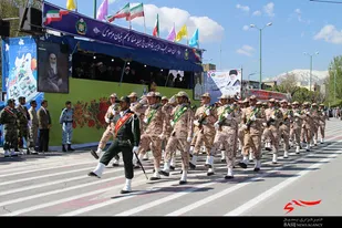 بزرگداشت روز ارتش در همدان