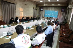 دیدار فرمانده سپاه استان همدان با جمعی از نخبگان بسیجی تویسرکان