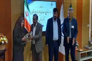 آیین تکریم و معارفه رئیس بیمارستان دکتر غرضی تأمین اجتماعی ملایر