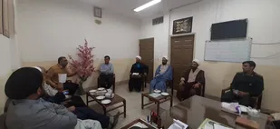 برگزاری جلسه مربیان صالحین حوزه مقاومت بسیج روح الله ناحیه مرکزی یزد