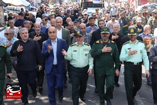 تشییع و تدفین پیکر حاج حسن جوشن در رشت