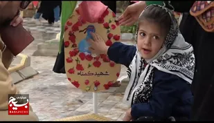 یادمان هویزه میعادگاه راهیان سرزمین نور + فیلم