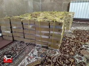 توزیع 1000 بسته یلدای مهدوی در بین نیازمندان