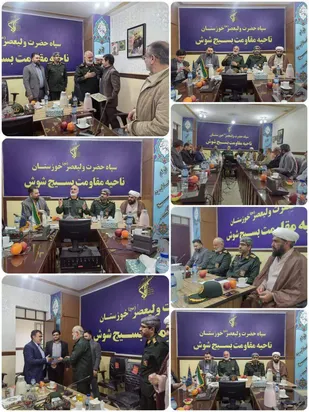 مسئول جدید هیئت رزمندگان اسلام در شوش معرفی شد