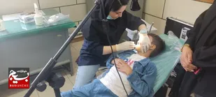 خدمات دندانپزشکی رایگان 240 نفر اشکفتک
