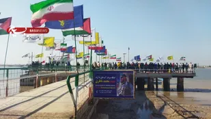 کاروان راهیان نور رامیان به منطقه عملیاتی والفجر ۸ رسید