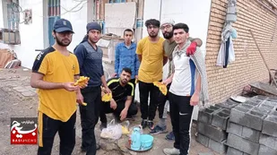 اردوی جهادی دانشجویان اهوازی در اروند کنار