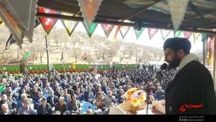 مراسم گرامیداشت یاد وخاطره شهید عین الله قربانی در لردگان