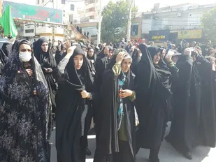 عزاداری عاشورای حسینی در یاسوج