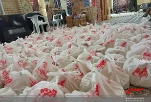 تقدیم 160بسته معیشتی در اشکفتک