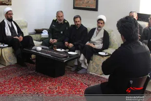 دیدار مسئولان استان همدان با خانواده شهدای سانحه هواپیمای اوكراین