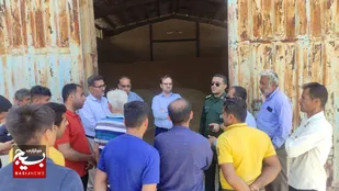 فرمانده سپاه دیر از نزدیک پیگیر مشکلات کشاورزان شد