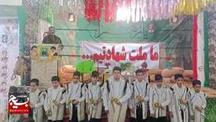 همزمان با هفته مقاومت یادواره شهدای شهرستان