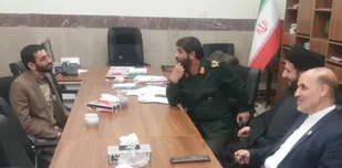 دیدار معاون فرهنگی هنری سپاه پیشوا با معاون فرهنگی سازمان بسیج