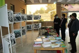 برپایی نمایشگاه عکس و پوستر دفاع مقدس در شاهرود