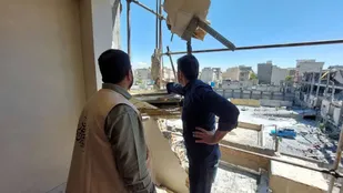 آواربرداری و پاکسازی منازل آسیب&zwnj;دیدۀ شهر تهران توسط دانشجویان بسیجی گلستان&nbsp;