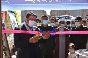 پایگاه مقاومت بسیج خواهران کوثر نبی در روستای ده جمال بهاباد افتتاح شد