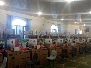 توزیع ۱۵ سری جهیزیه و ۱۲۰ بسته معیشتی توسط ناحیه مقاومت بسیج جغتای