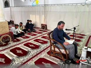 مراسم قرائت دعای عرفه در شهرآباد تنگستان برگزار شد