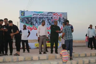 همایش بزرگ پیاده روی خانوادگی در جزیره بوموسی برگزار شد