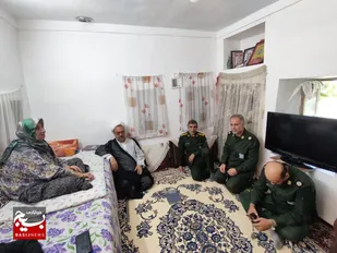 روضه ی خانگی در منزل مادر روحانی شهید رضایی در روستای کیاسر بهشهر