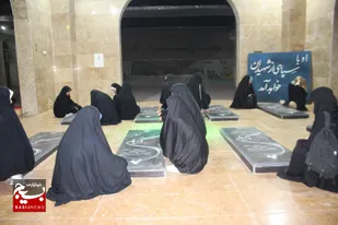 به دعوت شهدا دختران نوجوان شوشی، هم پیمان شدند