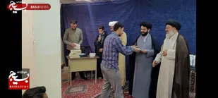 تقدیر از بسیجیان فعال مدرسه علمیه جانبازان حضرت ابوالفضل(ع)