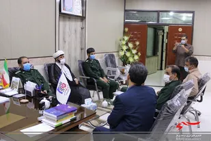 دیدار  فرمانده سپاه کاشمر با کارکنان اصناف این شهرستان