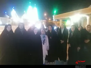 اعزام بسیجیان پایگاه کوثر حسین&zwnj;آباد عاشوری به سفر زیارتی