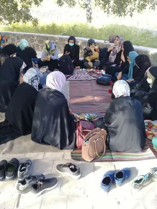 اردوی یک روزه خواهران بسیجی پایگاه هانیه میبد