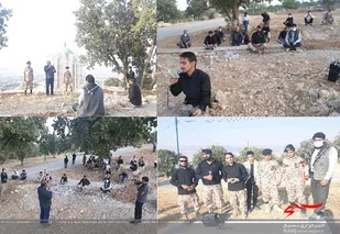 همایش پیاده روی بسيجيان گردان تکاور فاتحین تیپ ۴۸ فتح برگزار شد