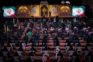 برگزاری سومین سالگرد شهدای مدافع امنیت لشکر 14 امام حسین(علیه السلام)در کاشان