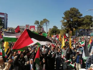 طنین فریاد استکبار&zwnj;ستیزی مردم مُلک سلیمانی در روز جهانی قدس