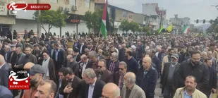 حضور پرشور مردم ولایتمدار شهرستان بهشهر در راهپیمایی روز قدس
