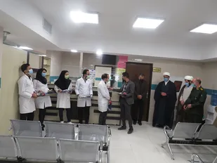تجلیل از کادر درمانی بویین میاندشت در رزمایش معنویت و سلامت شهید افشار