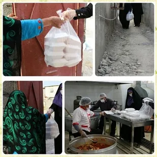 ۵۰۰۰هزارطبخ غذادرشب های لیالی قدر در میناب